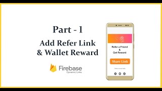 How to add Refer code using Firebase Invites  Android Tutorial part 1 [upl. by Amirak626]