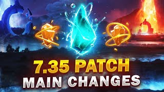 Dota 2 NEW 735 Patch  Main Changes [upl. by Keese]