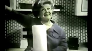 Scott Towels Commercial Mae Questel 1974 [upl. by Christiansen858]