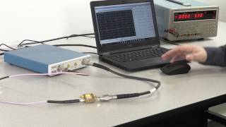 Making an Amplifier Gain Measurement using the TTR500 VNA [upl. by Ladnor105]