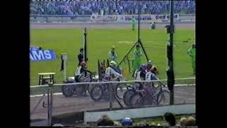 05051984 England v USA Cradley Heath Heat 1 Speedway [upl. by Imaj]