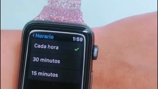 Truco aviso cambio de hora Apple Watch [upl. by Nnaytsirk377]