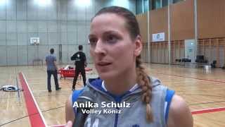 NLA Frauen Playoff Final FlashInterview Anika Schulz [upl. by Libbna]