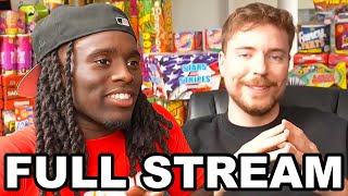 Kai Cenat amp MrBeast FULL STREAM [upl. by Derf]