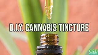 DIY Cannabis Tincture Recipe [upl. by Eneluj]