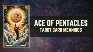 Ace of Pentacles Tarot Card Meaning in 8 Minutes [upl. by Kemble]