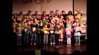 Dinosaur Stomp Kindergarten  2013 Ed White Spring Music Program [upl. by Par530]