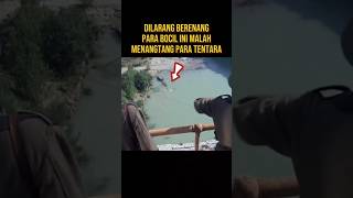 DILARANG BERENANG PARA BOCIL MENANGTANG PARA TENTARA alurceritaflim film [upl. by Arracot]