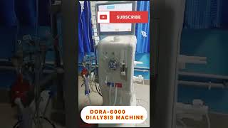 DORA6000HD HAEMODIALYSIS MACHINE how to set up dialysis machinedialysis machine shortvideo [upl. by Arinay414]