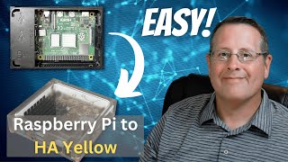 Move Home Assistant from Raspberry Pi to Home Assistant Yellow in FOUR STEPS [upl. by Eisen]