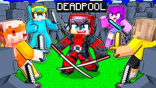 Hunters vs DEADPOOL in Minecraft [upl. by Jenness]