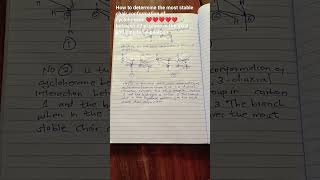 The most stable chair conformation of cyclohexane ❤️❤️milkahwambui6693 [upl. by Seyer]