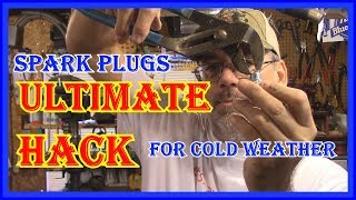 WHAT YOU NEED TO KNOW ABOUT SPARK PLUGS  MODIFYING RESISTOR PLUGS FOR COLD WEATHER [upl. by Dermot]