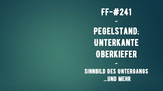 FF241Pegelstand Unterkante Oberkiefer  Sinnbild des Untergangs [upl. by Esilehc984]