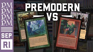 Hidden Madness vs RB Goblins  Round 1  September Premodern MTG Tournament [upl. by Eirrotal437]