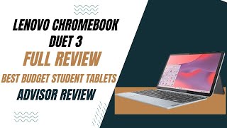 Lenovo Chromebook Duet 3 FULL REVIEW 2024 [upl. by Irrem]