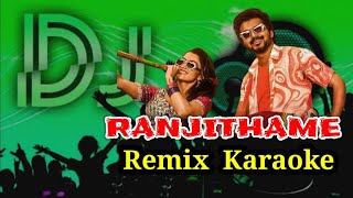 RANJITHAME SONG REMIXBASS BOOSTED SONG [upl. by Dlonyer]