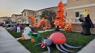 2023 HALLOWEEN INFLATABLE DISPLAY [upl. by Halla]