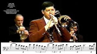 BEST JAZZ TROMBONE HIGH NOTE SOLO PERFORMANCE play along by Dave Steinmeyer Ice Castles [upl. by Nomael971]