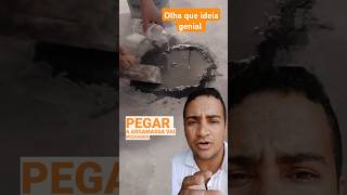 Como fazer reparo em porcelanato fofo por baixo dicas construção foryou construcaocivil [upl. by Aimek]