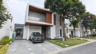 400 SQ YARD LUXURY FULLY FURNISHED 3990 SFT VILLA FOR SALE GATED COMMUNITY HYDERABAD ELIP PROPERTY [upl. by Tedmann]