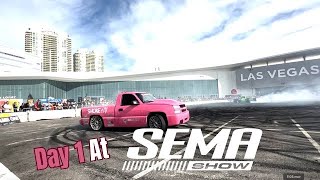 DAY 1 AT THE semashow 🛻💨🌪️ [upl. by Andros]