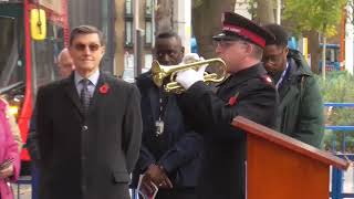 Remembrance Day at London Euston on Monday 11th November 2024 [upl. by Atnwahs878]