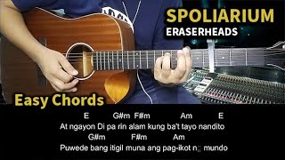 Spoliarium  Eraserheads  Guitar Tutorial  Guitar Chords [upl. by Dalton]