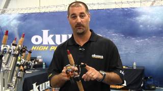 ICAST 2010  Okuma Trio Spinning Reels [upl. by Odlawso47]