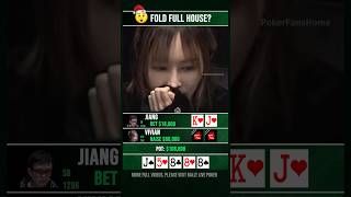 Fold Full House poker [upl. by Lorenzana]