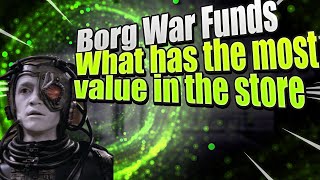 Borg War Funds  Discussing the best options Hugh amp Locutus amp The rare reuse of currency in STFC [upl. by Oca]