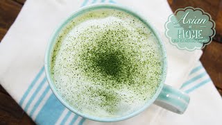 Green Tea Latte Matcha Latte녹차라떼만들기 [upl. by Cicero]