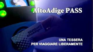 Alto Adige Pass novità contactless istruzioni per luso [upl. by Laeynad725]