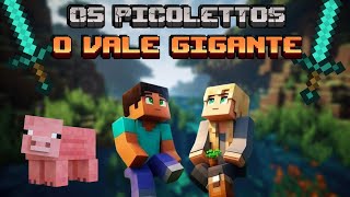 Encontramos um Vale Gigante em MINECRAFT e Exploramos cavernas [upl. by Siloam40]