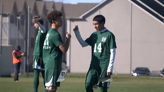 Boylan soccer captures regional title over Burlington Central [upl. by Nyliret]