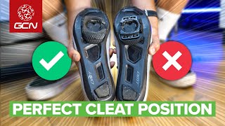 Finding The Perfect Cleat Position For Cycling [upl. by Gebler]