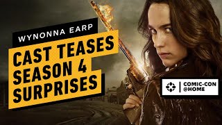 Wynonna Earp Cast Teases Season 4 Surprises  Comic Con 2020 [upl. by Yenohtna]