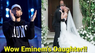 Eminem’s daughter Hailie Jade Mathers is Married to McClintock [upl. by Gifford]