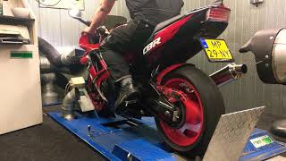 CBR 600 F2 Dyno Run [upl. by Wilkison176]