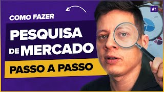 Como fazer uma PESQUISA DE MERCADO COMPLETA sem erro APRENDA JÁ  Parte 1 [upl. by Doscher]