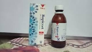 Syrup Rapicort Uses Benefits and disadvantages in Urdu  Prednisolone Uses [upl. by Nitnelav521]