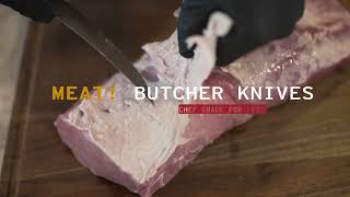 MEAT Butcher Knives Product Callout [upl. by Yennek]