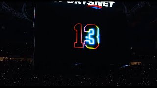 Calgary Flames Pay Tribute To Johnny and Matthew Gaudreau [upl. by Binni]