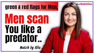 Men SCAN you like a Predator Match by Alla life women partner [upl. by Maurits]