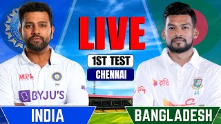 India vs Bangladesh 1st Test  India vs Bangladesh Live Match  IND vs BAN Live  Session 2 [upl. by Issie]