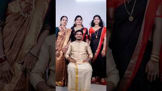 Comment who is most beautiful 🤩🫶 shorts viralvideo trending reels video saree dhothi kerala [upl. by Eldreeda598]