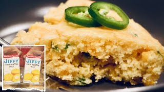 I Put Jalapeños in Jiffy Cornbread and WOW🔥 ThymeWithApril [upl. by Kall]