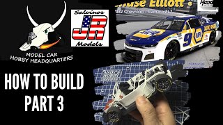 How To Build The New Salvinos JR Models NASCAR Next Gen Camaro Part 3 Ep206 [upl. by Elmira]