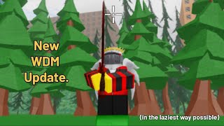 Beat The Robloxian 31  Headband SFotH Swords WDM Update [upl. by Iborian]