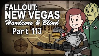 Fallout New Vegas  Blind  Hardcore  Part 113 Vault 11 [upl. by Ettenuj]